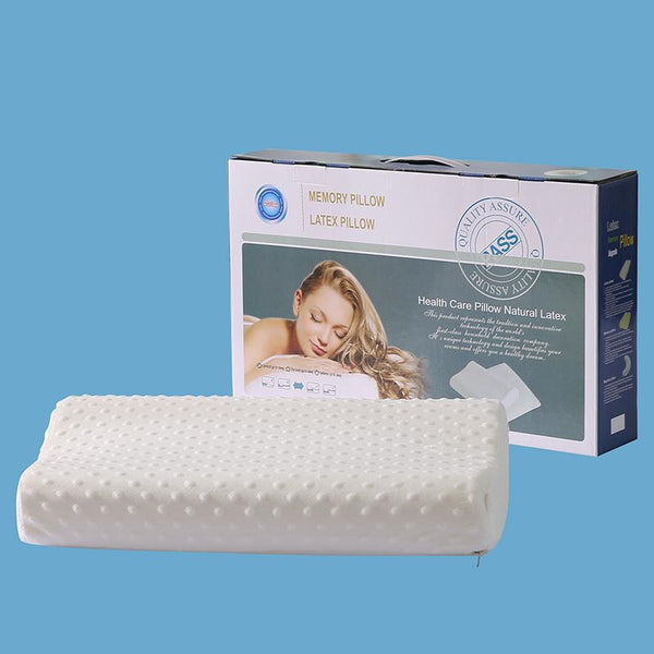 Manufacturer wholesale slow rebound gift memory pillow wavy cervical spine protection U-shaped memory cotton space pillow core agent