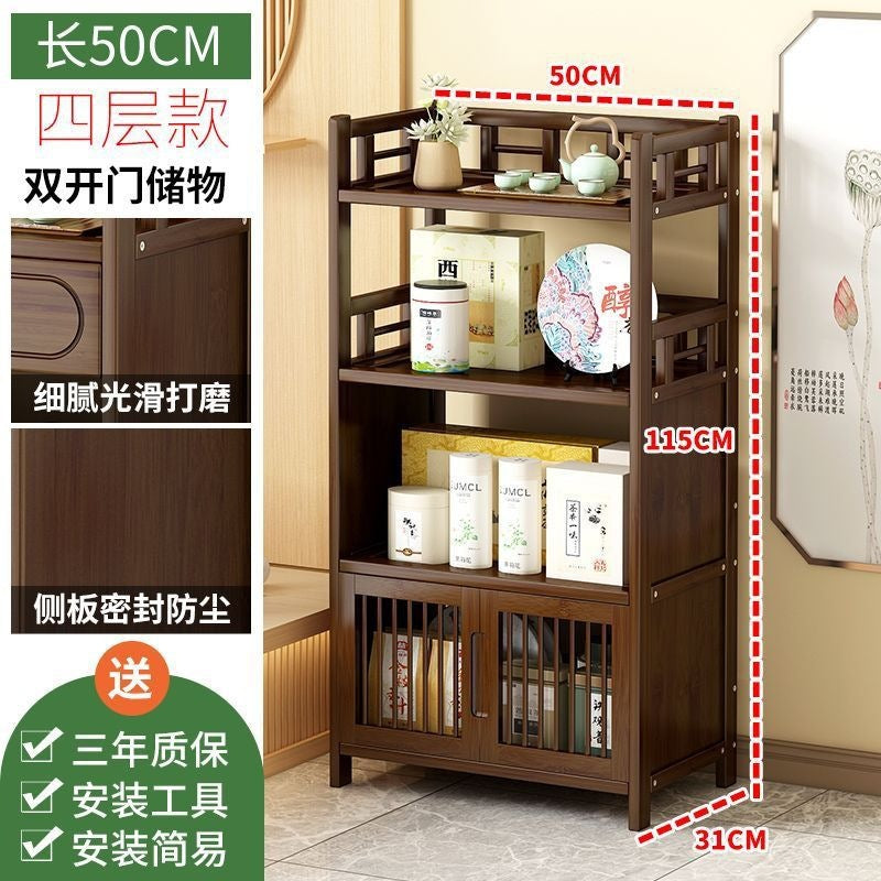 New tea cabinet bogu rack office tea cabinet storage rack for home tea cabinet tea table cabinet storage cabinet