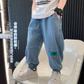 Boys' summer pants: mosquito-proof, lightweight denim shorts for kids - new  casual collection (sizes for mid-to-large children)