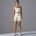 New arrival free underwear high waist hip lifting tight nude yoga wear intimates sports running bra shorts suit for women