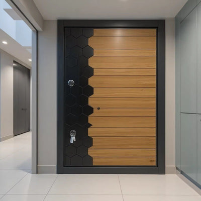 Russian door central asia turkish mdf panel door thermal insulation entrance apartment door export engineering steel security door