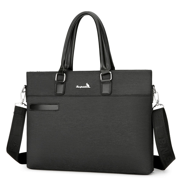 Wholesale New Nylon Oxford Men's Computer Bag Portable File Bag Large Capacity Business Briefcase Crossbody Bag