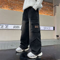 Boys' denim pants - spring/autumn kids' cargo pants -  new korean style trendy long pants for older boys