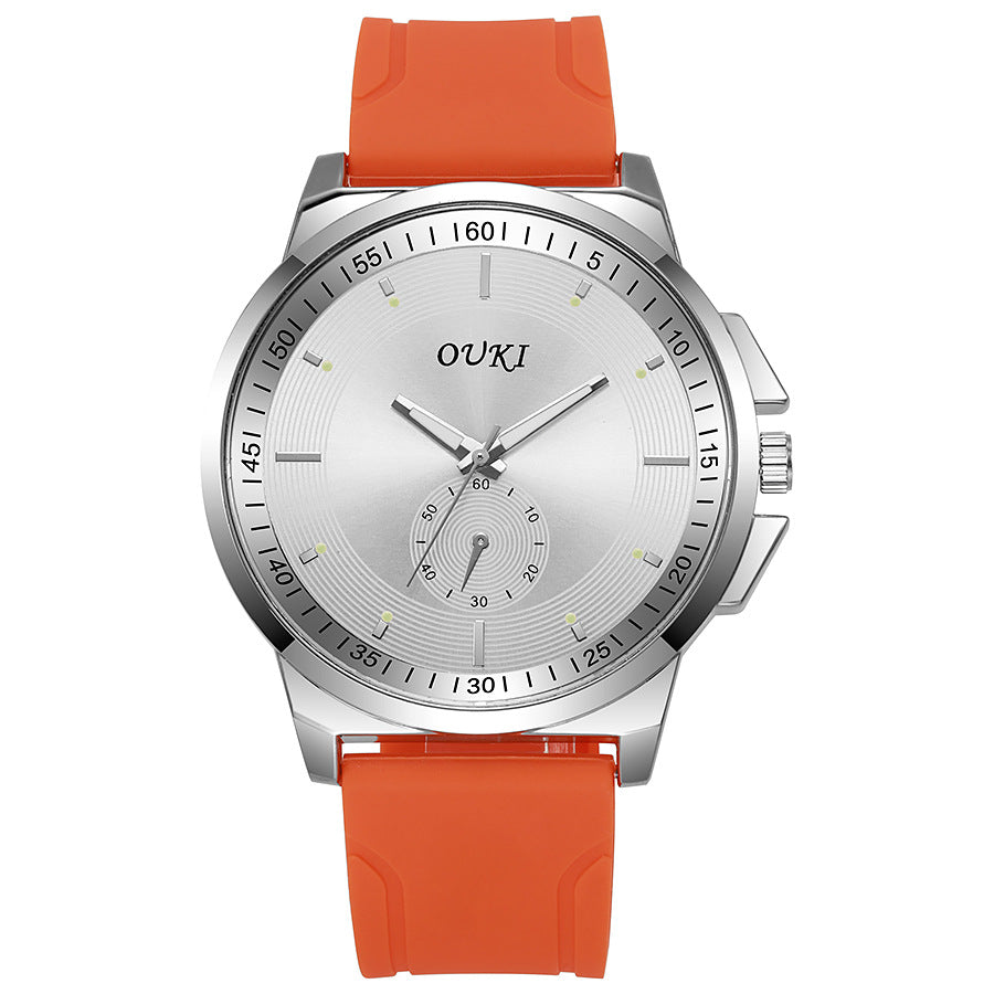 Ouki new men's watch - cross-border hot seller, men's quartz watch, round fashion watch, wholesale men's watches