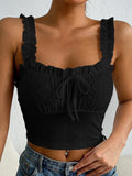 independent station hot-selling comfy basics model elegance lace camisole spring and summer new arrival pure desire figure-top tops