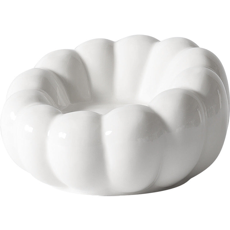Stylish desktop internet celebrity photo props jewelry storage ceramic tray key ring storage creative display