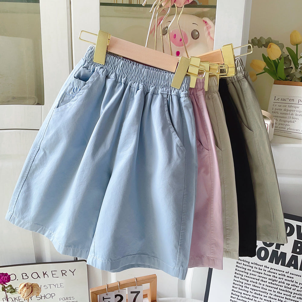 Pure cottonshorts boys and girls summernew arrivalnew arrivalcool dopamine summer color matching