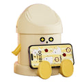 Cartoon home desktop trash can - mini, cute, high-value storage for office, bedroom, dorm, and desk