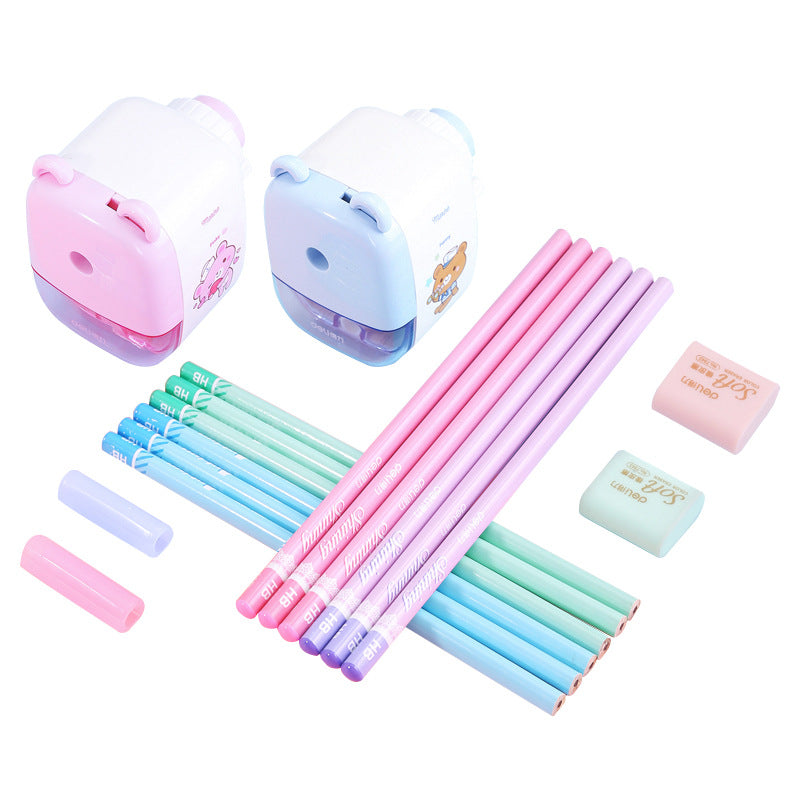 Deli 68896 Stationery Gift Box School Gift Pack Primary School Children's Day Birthday Gift Stationery Set Wholesale