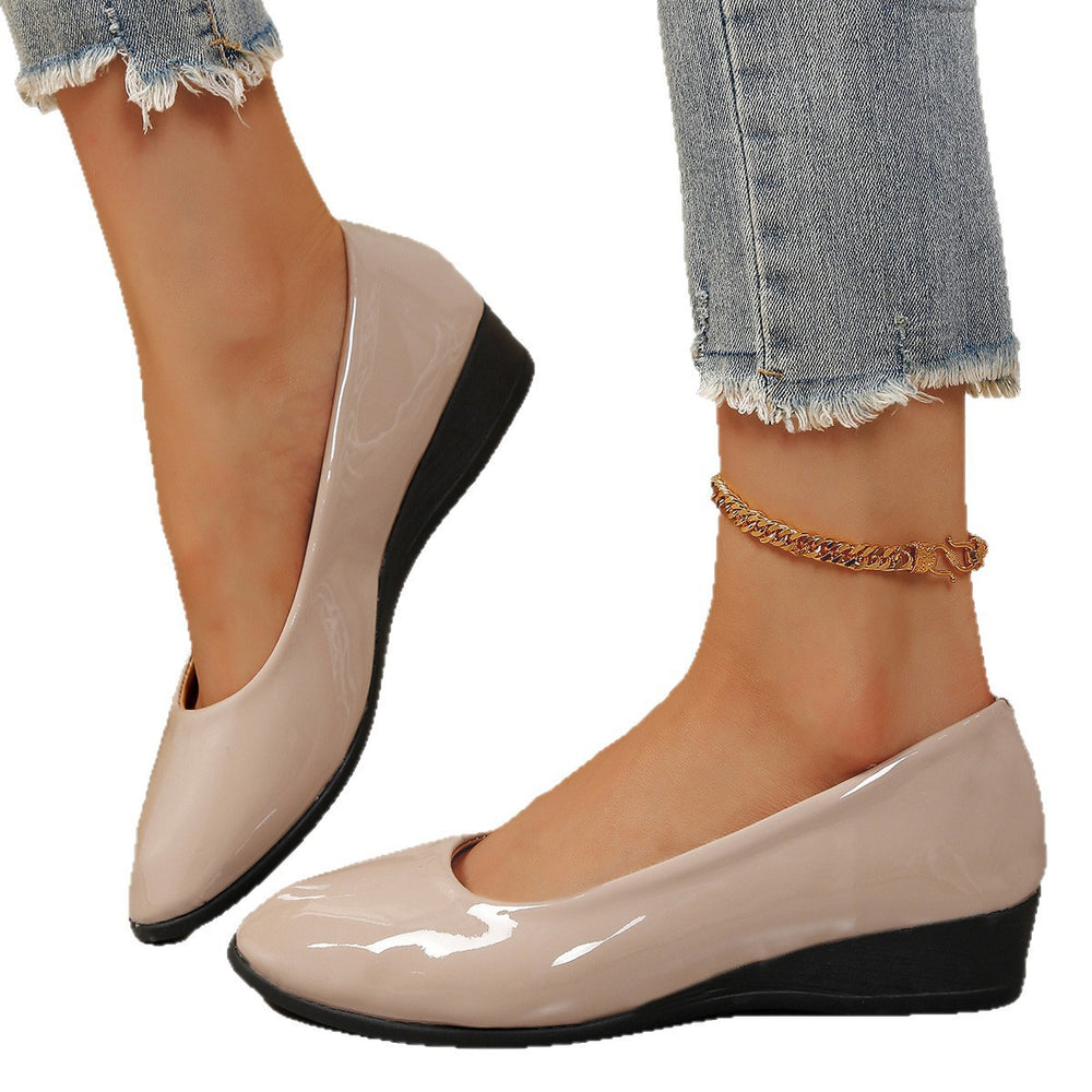 Exportplus sizeflats bean flatsspringnew arrivalwork shoes slip-on all year roundplaidexport women's shoes