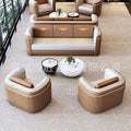 Luxury negotiation sofa chair furniture modern minimalist hotel sales department reception small office desk and chair set