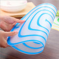 Household outdoor disposable cutting board kitchen chopping board plastic cutting fruit board non-slip sheet transparent chopping board barbecue