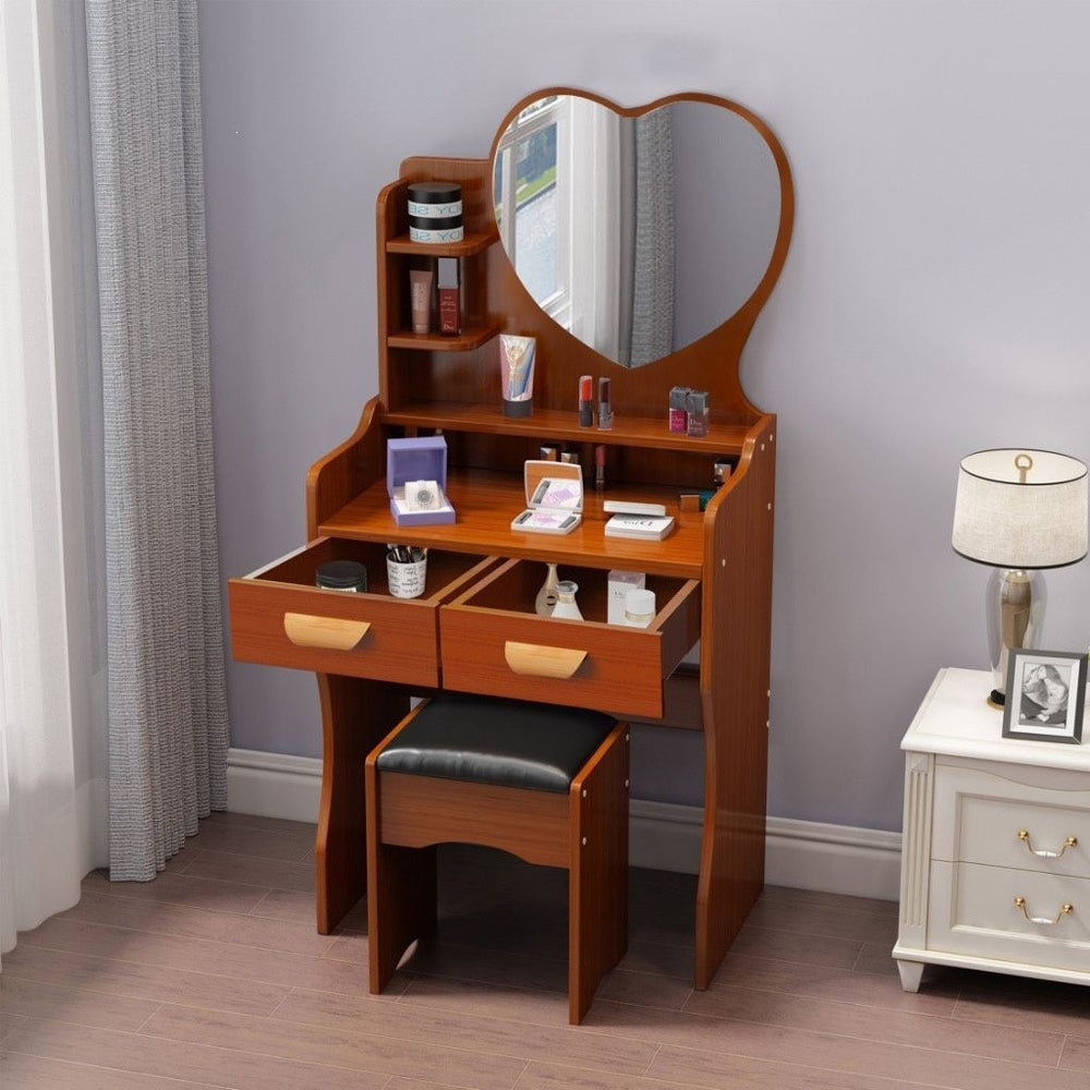 Bedroom mini small apartment simple modern casual dressing table economical multi-functional dressing table popular dressing table