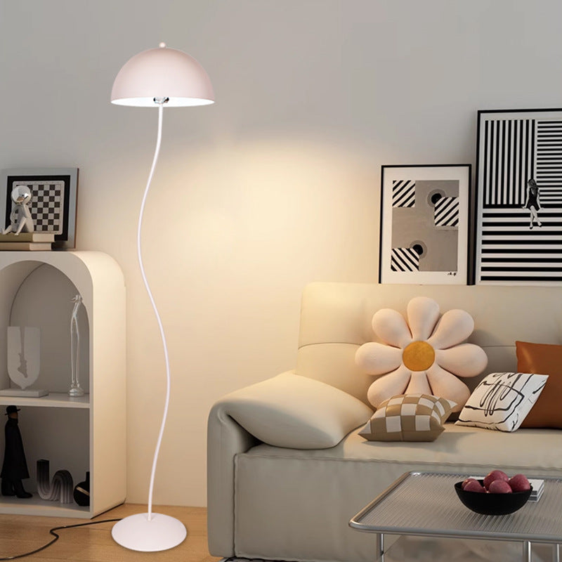 Emerald green bean sprout lamp mushroom floor lamp living room sofa bedroom ornament vintage creative atmosphere standing table lamp