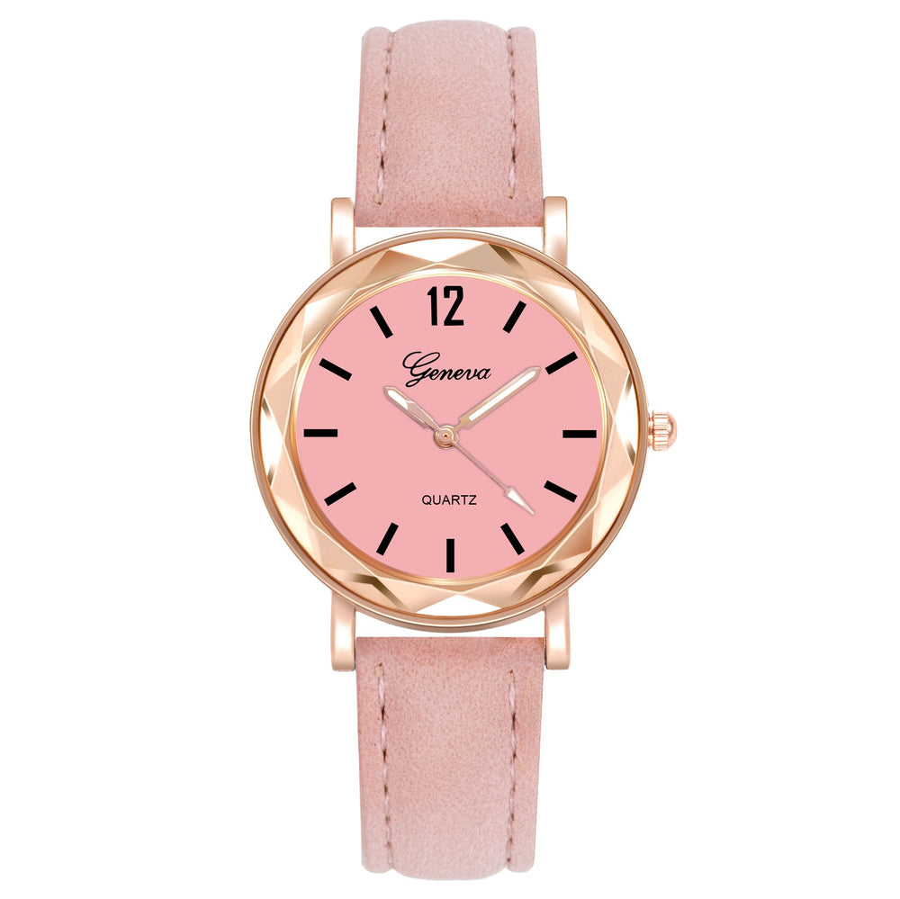 Wish new arrival watch - minimalist dial, matte leather strap, women's quartz watch, ladies' watch, watches