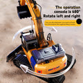 best-selling jumbo remote control multi-functional control panel light and music excavator, a big toy for boys' construction vehicle enthusiasts