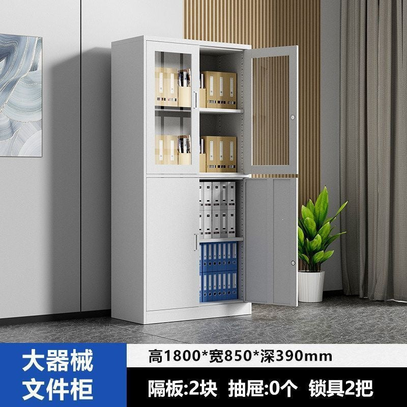 Filing cabinet office data cabinet voucher file cabinet with lock steel employee dormitory storage locker