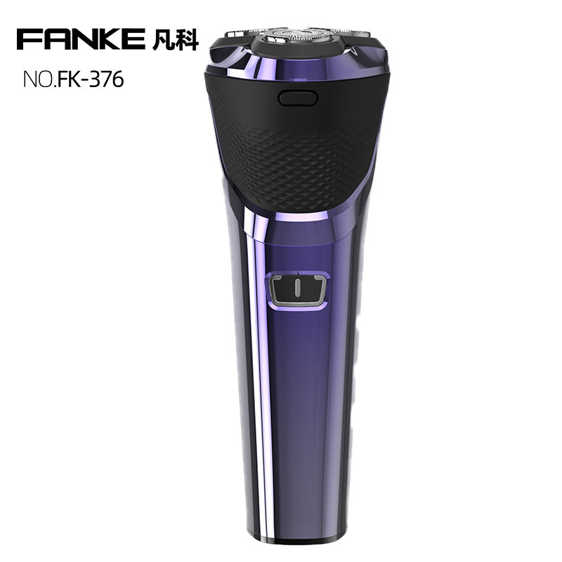 exclusive rotary shaver for men, electric razor with three blades, fully washable, wet and dry dual-use