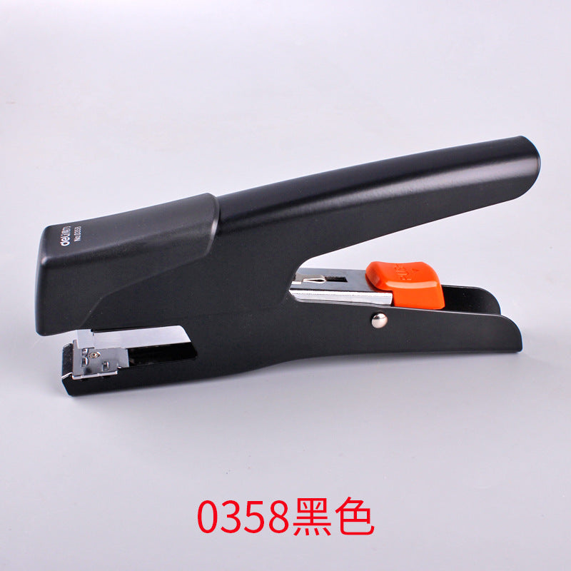 Deli 0358 Hand-held labor-saving stapler Student household stapler Universal No. 12 nail labor-saving type