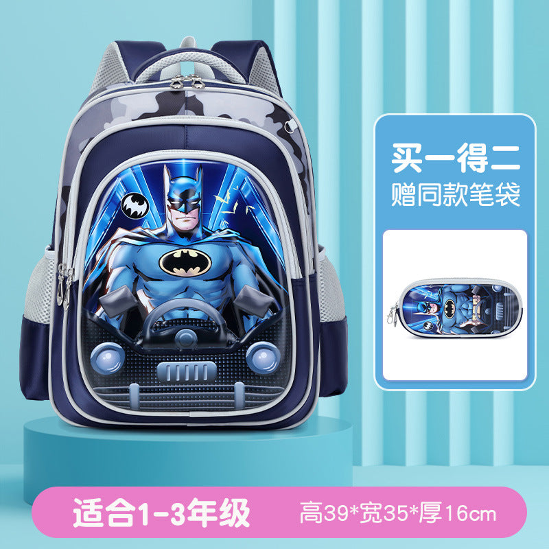New arrival: elementary school backpack set (grades 1-3) - cute cartoon princess & astronaut designs for boys & girls - two-piece set