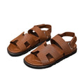 hot-selling  summer new sandals for women, plus-size, one-strap hook-and-loop closure, european and american style roman sandals