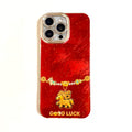 Opporeno15 mobile phone case a93 r17 glitter swirl festive red case oppo reno15 mobile phone case