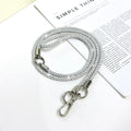High-end, understated luxury: 0.7mm full diamond, 3-in-1 multi-functional phone chain, crossbody candy-colored multi-shape sparkling diamond goddess lanyard