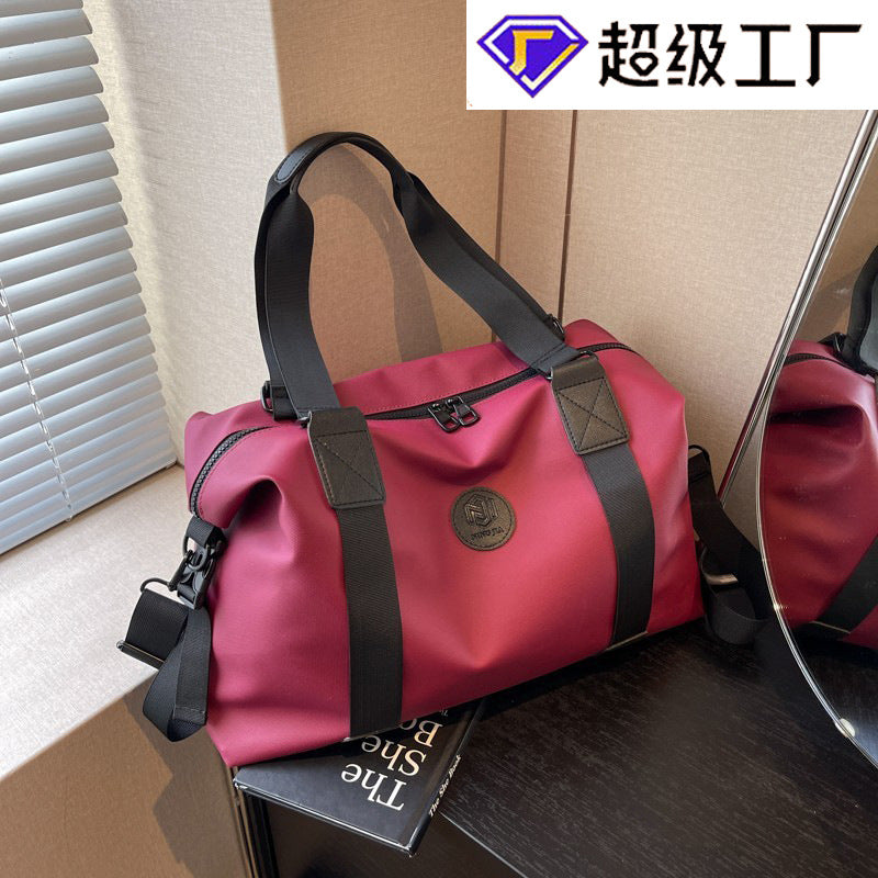 New lightweight business travel bag, men's and women's boarding large-capacity storage bag, shoulder messenger sports fitness bag