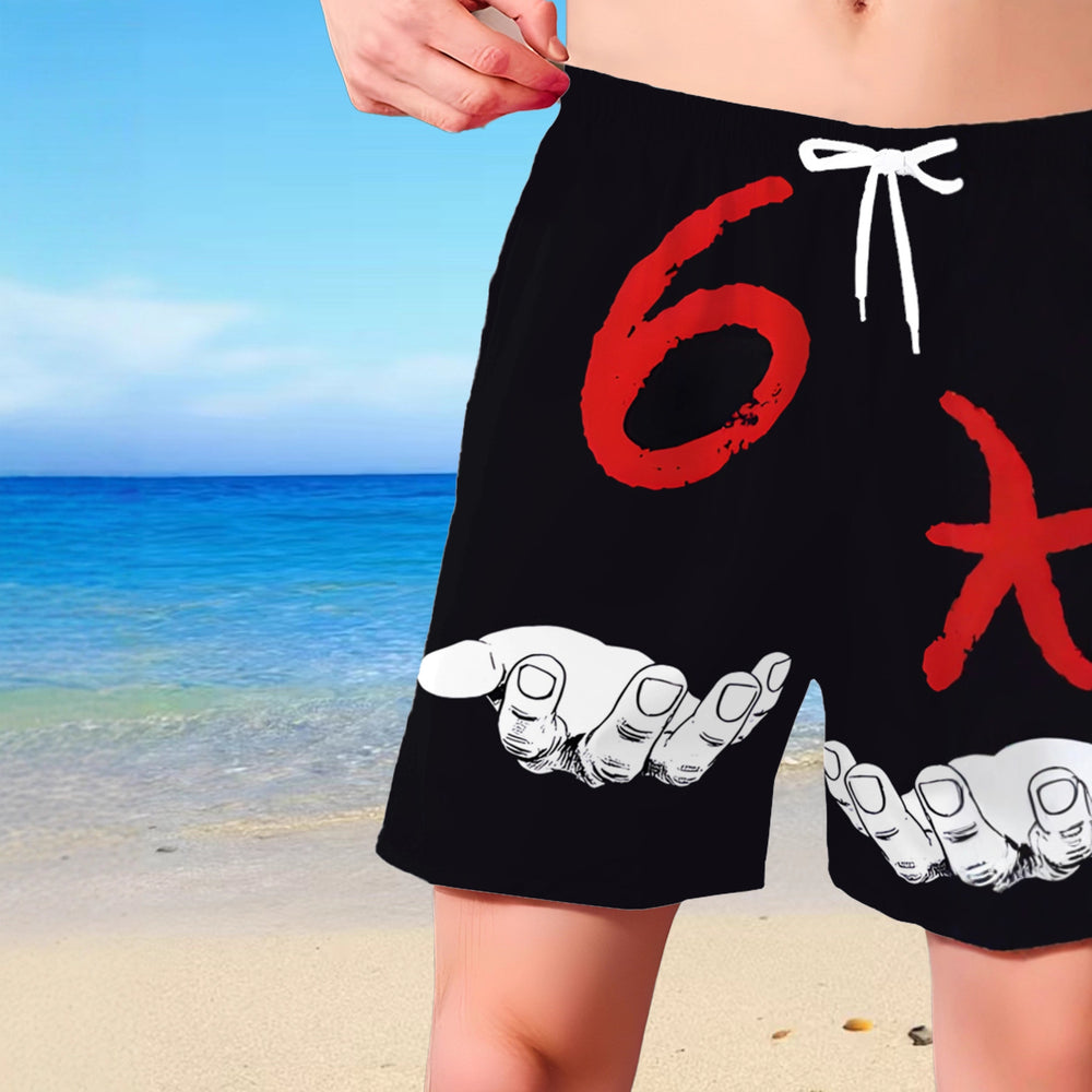 Boys' beach shorts and swim trunks for older kids, perfect for casual summer fun. quick-drying