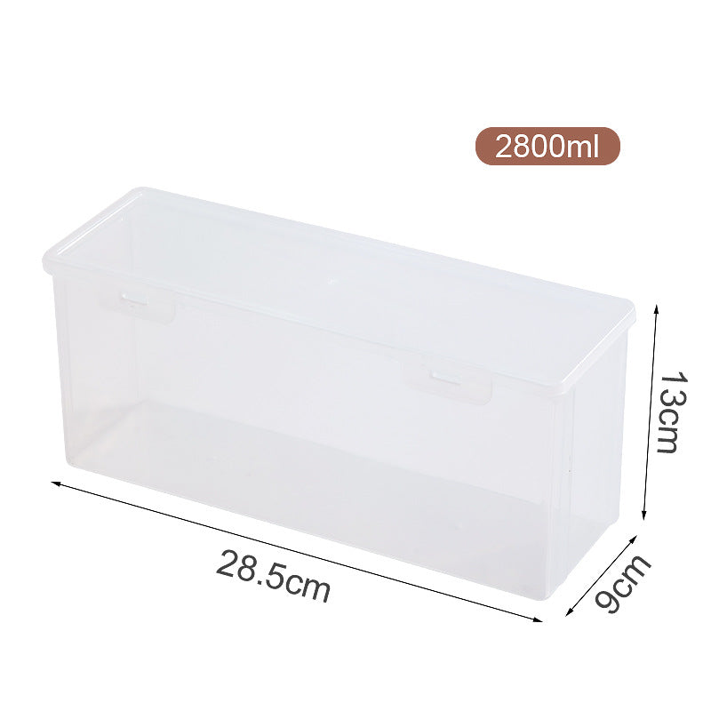 Kitchen Grains Storage Box Sealed Food Grade Noodles Pasta Noodles Storage Box Fresh Food Noodles Box