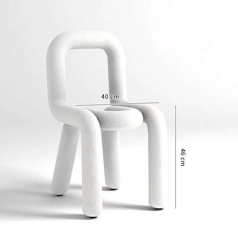 Bedroom chair scandinavianins designer simple creative popular makeup stool casualstylish special-shaped dining chair