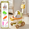 Kids electric stuffed toys baby artificial stroller play house girl stroller birthday gift cute pet doll