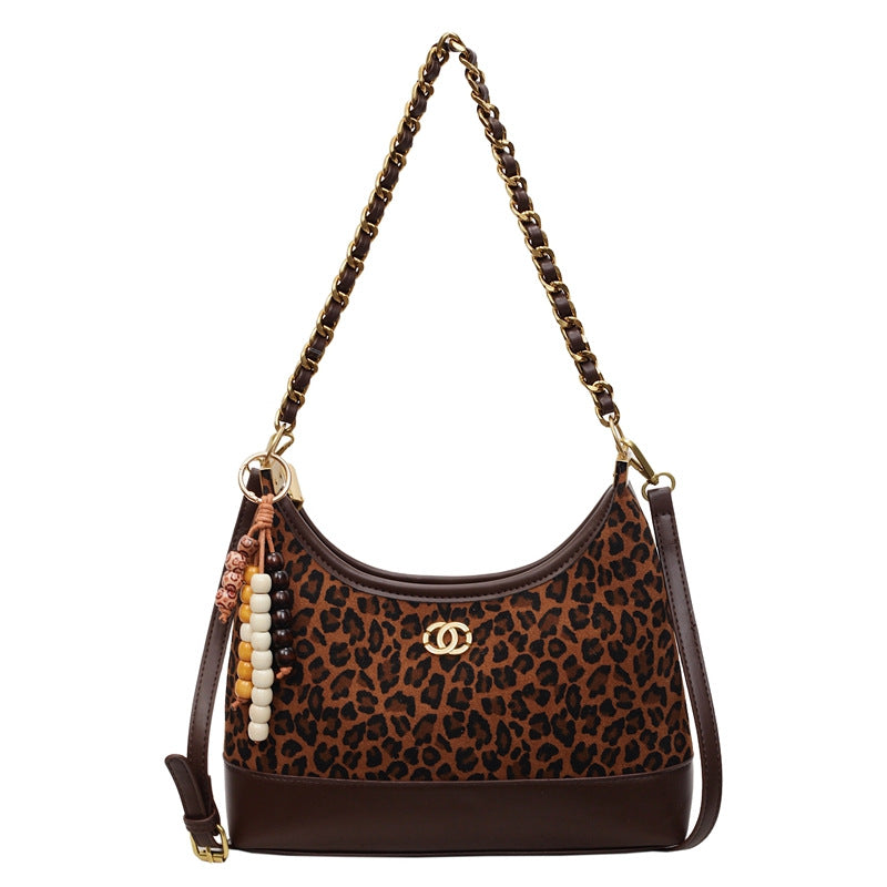 Trendy retro handbag: stylish color block design, versatile chanel-inspired shoulder & crossbody bag for autumn/winter 2025