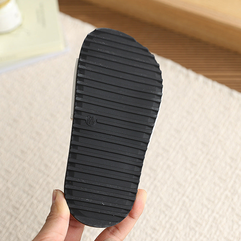 Girls' birkenstock-style sandals - new summer fashion kids' shoes - cartoon soft sole slides - boys' sandals