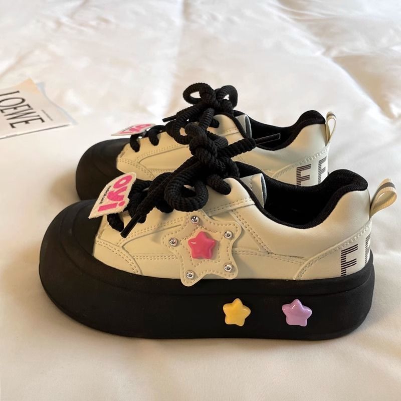 Girls' shoes:  autumn new arrivals - kids' fashion soft sole chunky sneakers, princess shoes for girls (mid to big kids), ultra-soft