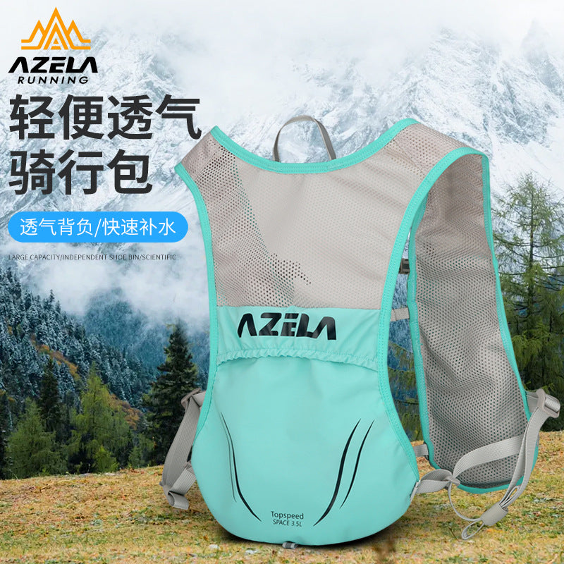 Outdoor cycling backpack marathon off-road running backpack fashion portable men's and women's sports water bag
