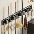 Gun gray hook, no need to punch holes, strong adhesive wall, bathroom towel wall hanging, bathroom kitchen coat hook