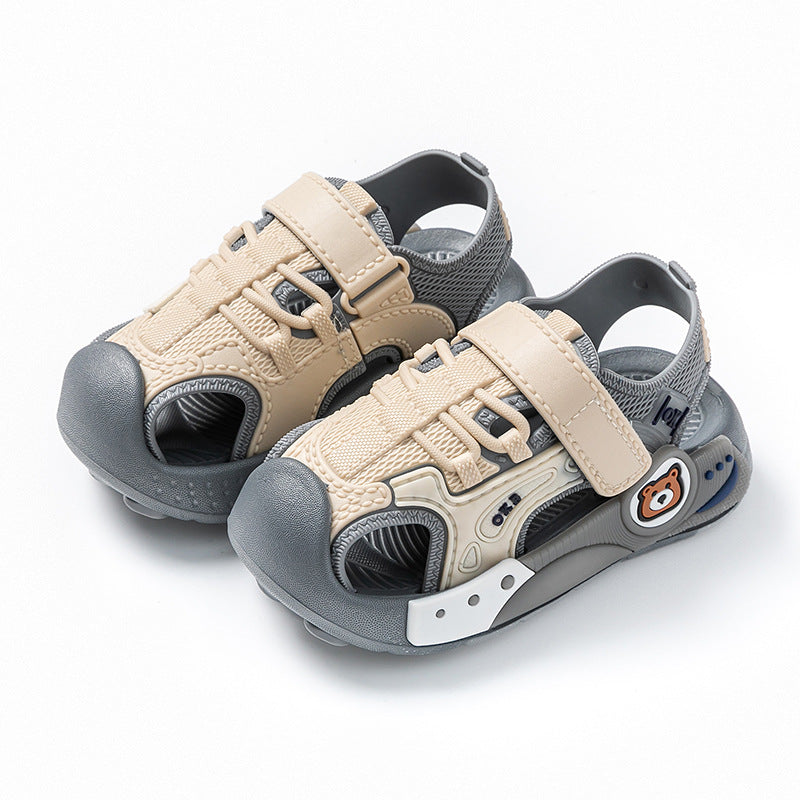 Kids' sandals: new summer collection - soft sole, cartoon design, velcro closure, perfect for girls (toddler to big kid), baby beach sandals