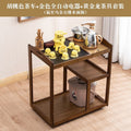Mobile tea cart tea table home living room tea cabinet multifunctional integrated water dispenser tea tray set modern minimalist tea set