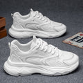 Men's shoes 2025 winter new breathable mesh lightweight running sneakers men's casual travel shoes chunky sneakers