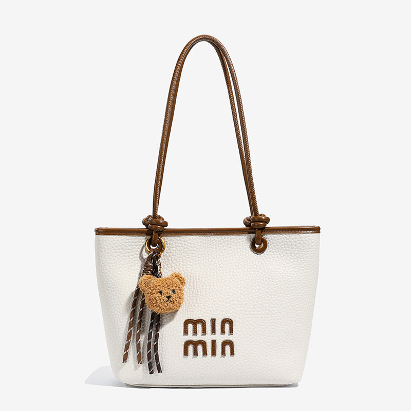 Cross-border high-end portable tote bag women's 2025 new fashion versatile shoulder bag, foreign style versatile messenger bag