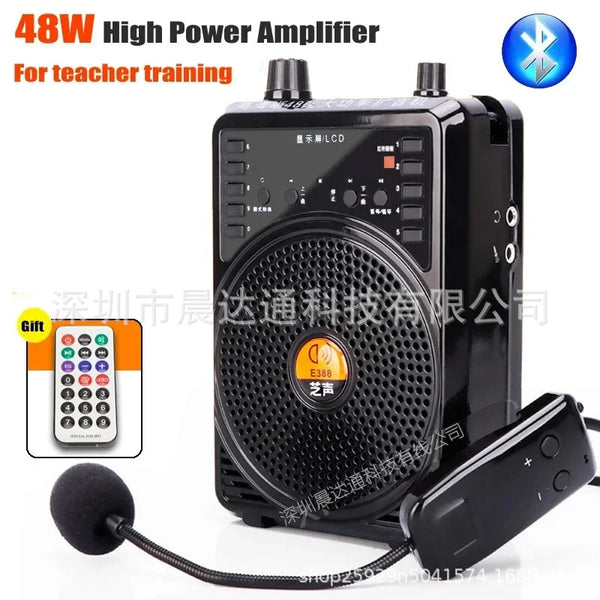 Cross-border Bee Amplifier Wireless Amplifier Teacher Erhu Musical Instrument Bluetooth Speaker Headset Headset Microphone