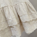 New girls' summer korean style sleeveless polka dot outfit - versatile, stylish, and trendy kids' clothing for baby girls