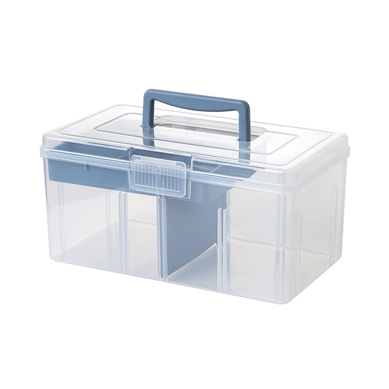 Home medical medicine box storage Home large-capacity medical emergency medicine box storage box Mask medicine storage box