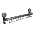Suction cup kitchen hook punch-free hanging rod knife holder spatula spoon knife multi-functional storage rack wall-mounted storage