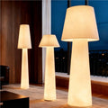 Wabi-sabi style all-over luminous large floor lamp, cream style living room, sofa, b&b atmosphere, bedroom fabric lighting