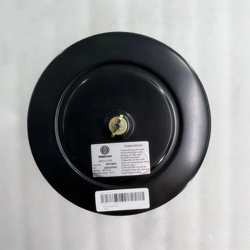 1001786372 weichai wp7 wd10 air filter