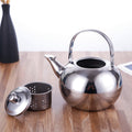 stainless steel teapot restaurant with filter tea kettle commercial water kettle large capacity hotel restaurant water kettle